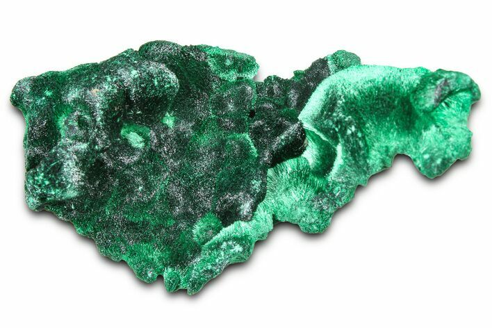 Silky Fibrous Malachite Cluster - DR Congo #379659